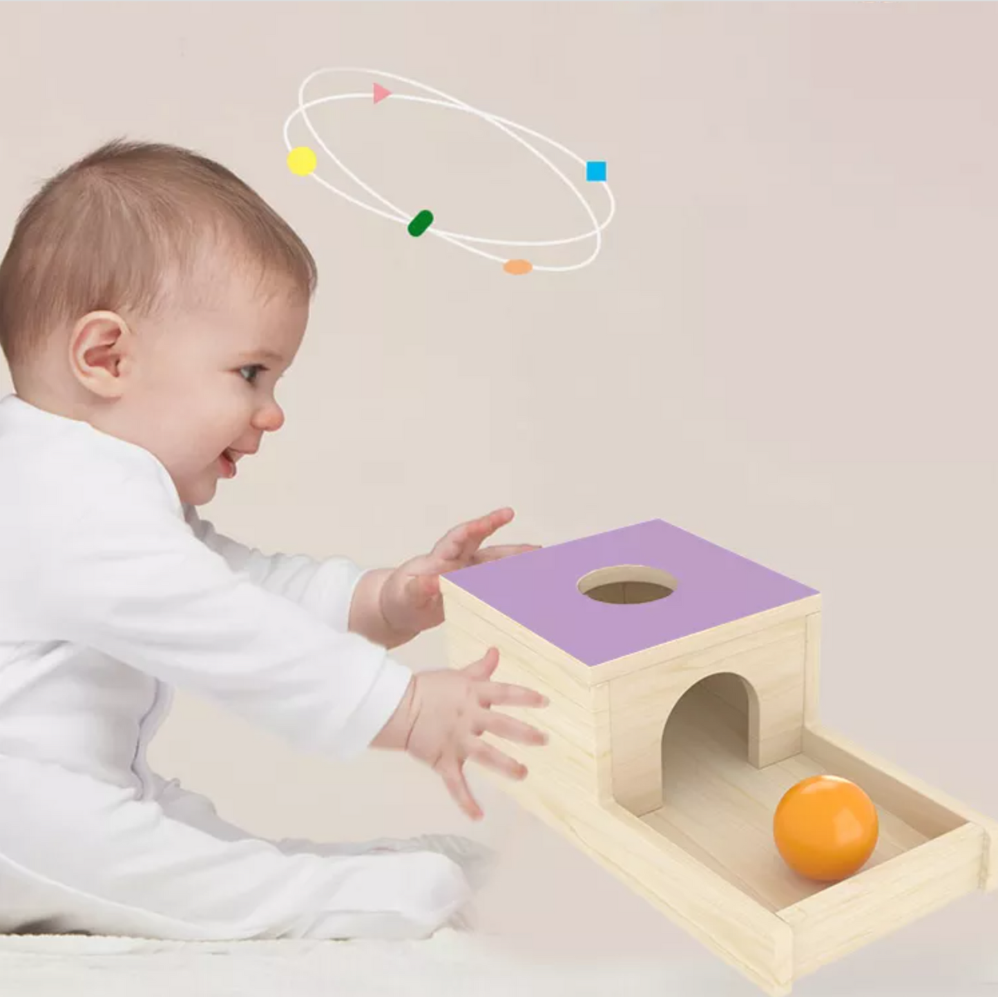 Montessori Object Permanence Box