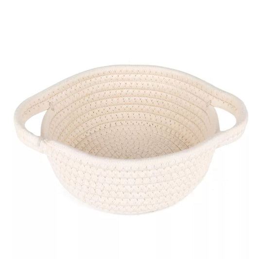 Montessori Organic Cotton Rope Basket