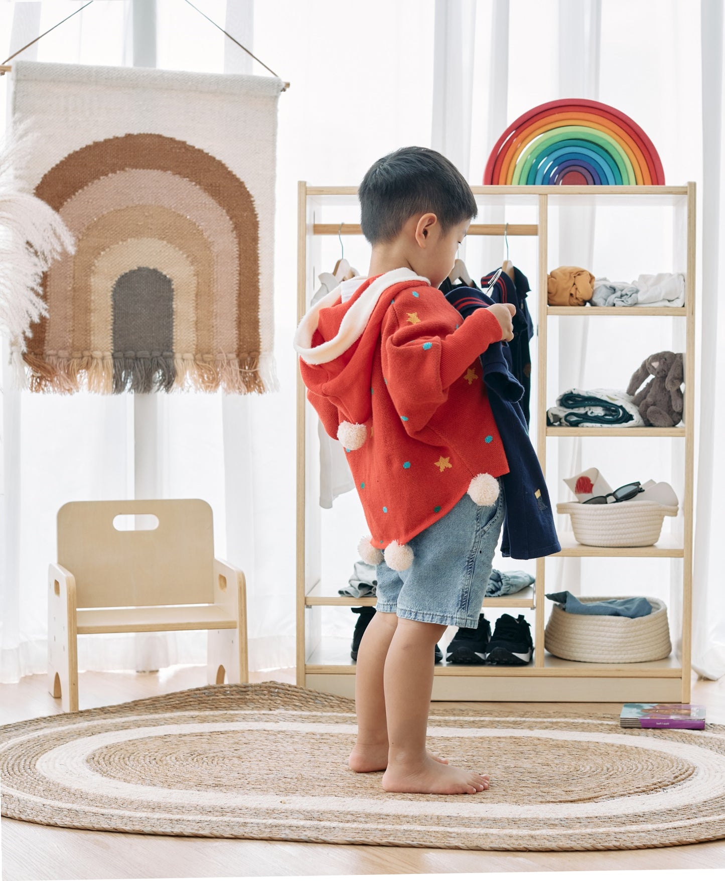 Montessori Open Wardrobe