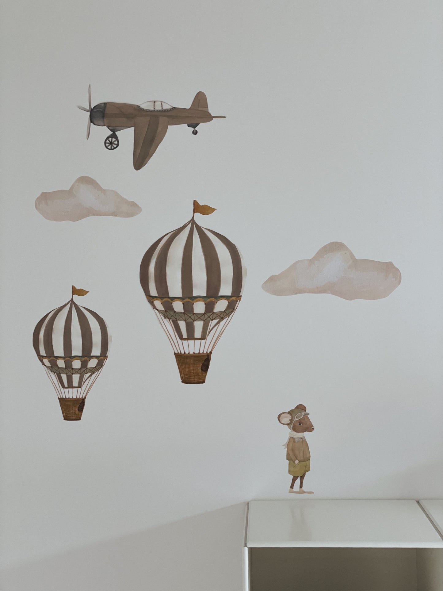 Retro air balloon large,brown(Pre-orders,2-4 weeks)